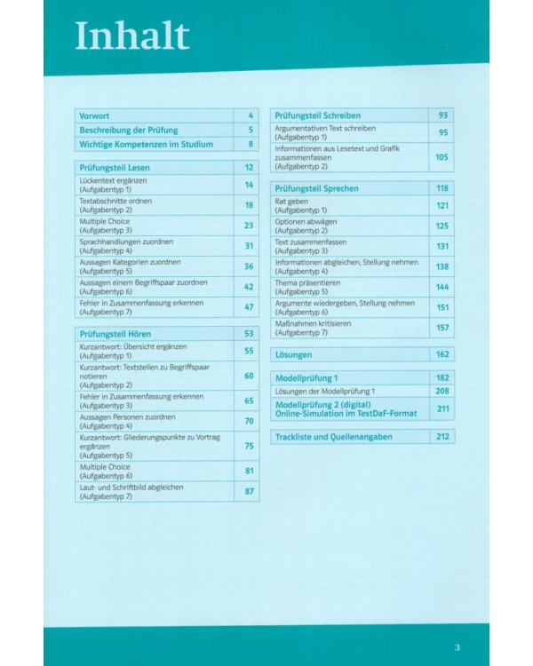 Mit Erfolg zum digitalen TestDaF. Übungs- und Testbuch + online