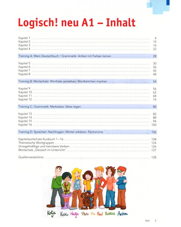 Logisch! neu A1. Deutsch für Jugendliche. Arbeitsbuch mit Audios