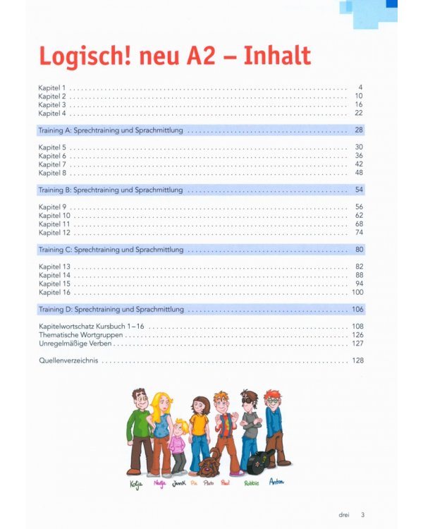 Logisch! neu A2. Deutsch für Jugendliche. Arbeitsbuch mit Audios