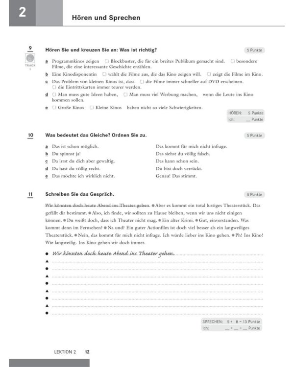 Schritte international 5+6. Intensivtrainer mit Audio-CD zu Band 5 und 6. Deutsch als Fremdsprache