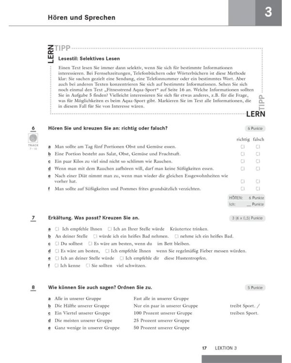 Schritte international 5+6. Intensivtrainer mit Audio-CD zu Band 5 und 6. Deutsch als Fremdsprache