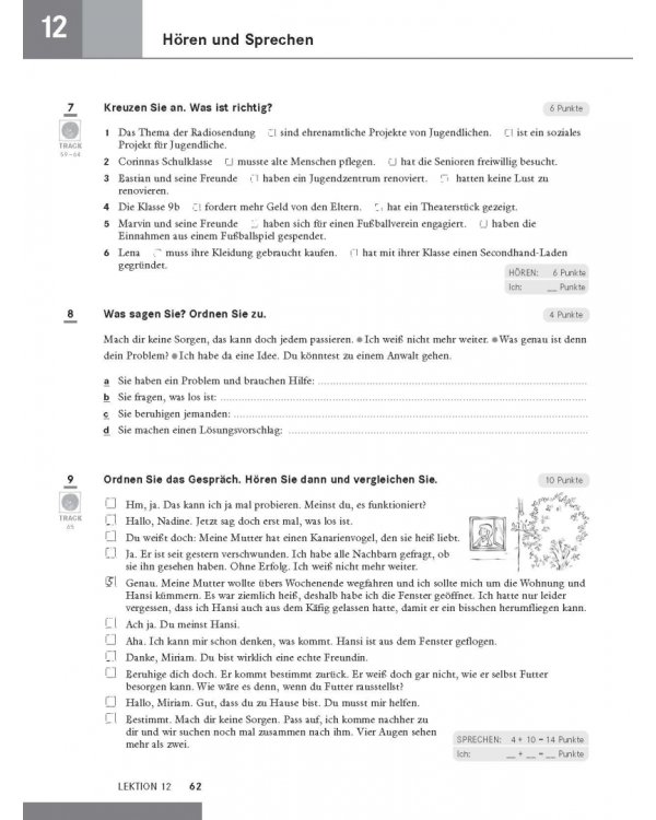 Schritte international 5+6. Intensivtrainer mit Audio-CD zu Band 5 und 6. Deutsch als Fremdsprache