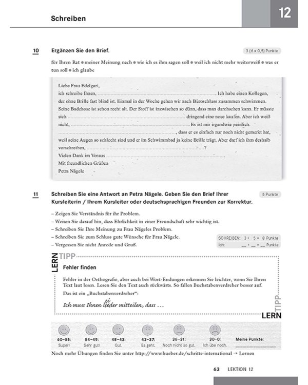 Schritte international 5+6. Intensivtrainer mit Audio-CD zu Band 5 und 6. Deutsch als Fremdsprache