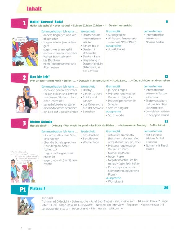 Klasse! A1.1. Deutsch für Jugendliche. Kursbuch mit Audios und Videos