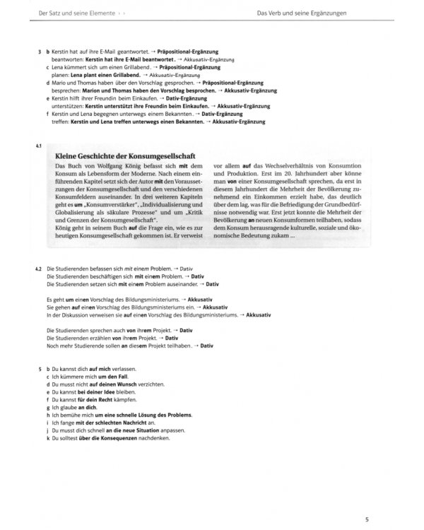 Klipp und Klar. Lösungen Übungsgrammatik Mittelstufe B2-C1