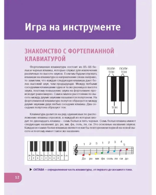 Учимся играть на синтезаторе и пианино