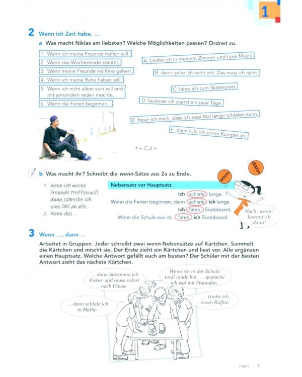 Logisch! neu B1. Deutsch für Jugendliche. Kursbuch mit Audios