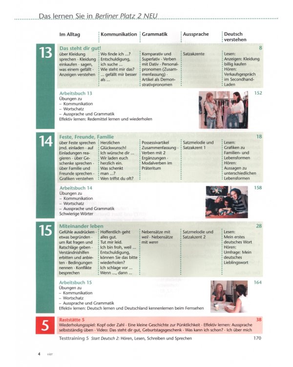 Berliner Platz 2 NEU. A2. Deutsch im Alltag. Lehr- und Arbeitsbuch mit 2 Audio-CDs