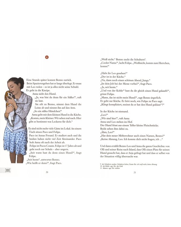 Ein Hundeleben. Stufe 1. Leichte Lektüre für Deutsch als Fremdsprache + Online