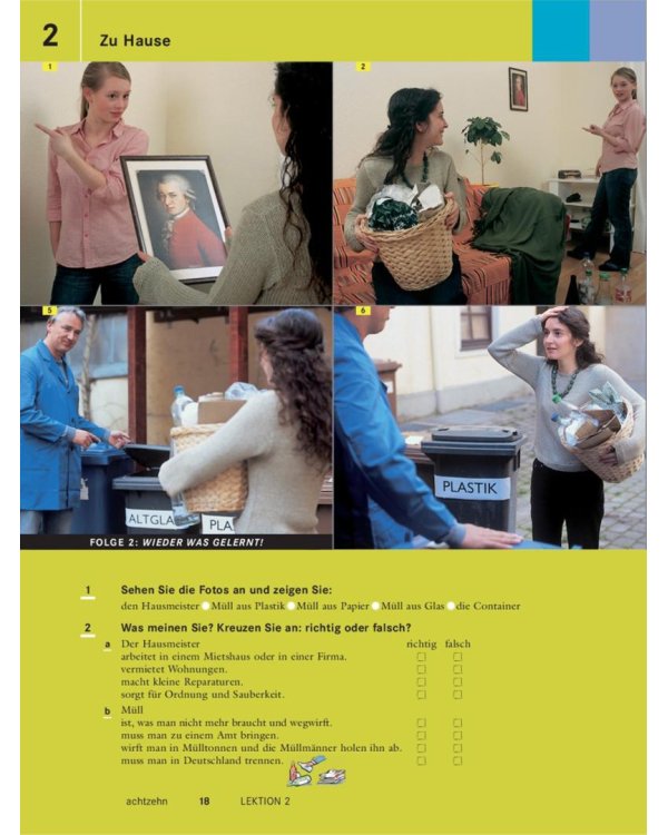 Schritte international 3. Kursbuch + Arbeitsbuch + Audio-CD zum Arbeitsbuch und interaktiven Übungen