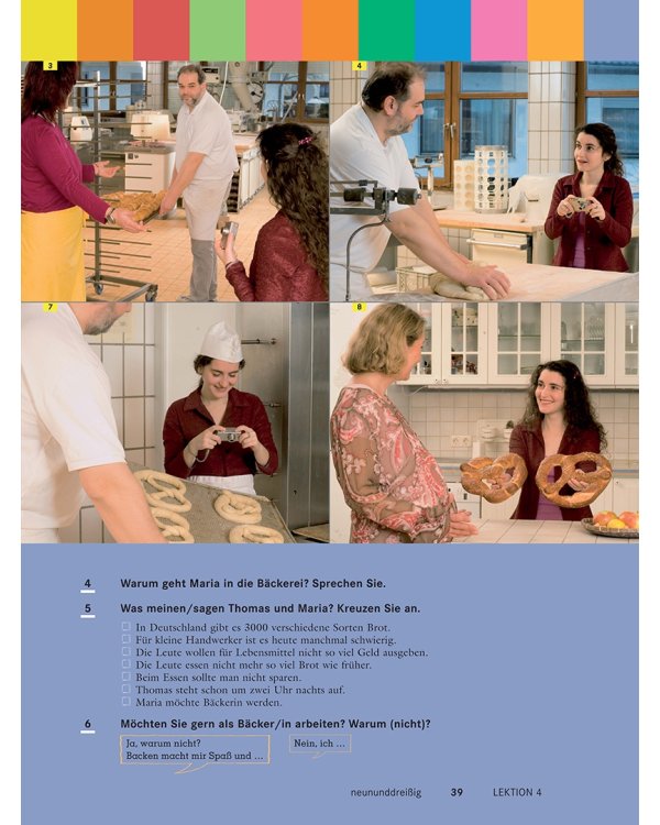 Schritte international 3. Kursbuch + Arbeitsbuch + Audio-CD zum Arbeitsbuch und interaktiven Übungen