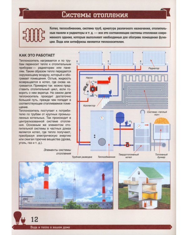 Большая энциклопедия. Электричество, отопление, водопровод и сантехника. Ремонт своими руками