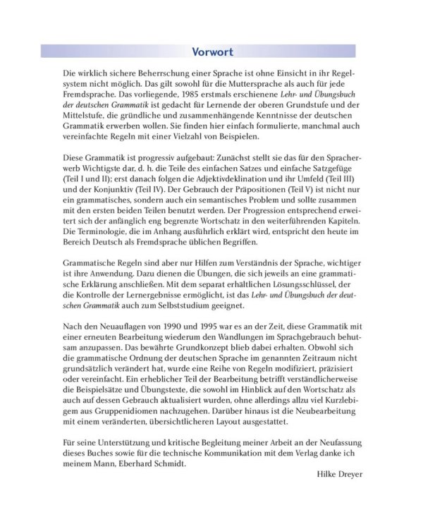 Lehr- und Übungsbuch der deutschen Grammatik – aktuell. Neubearbeitung