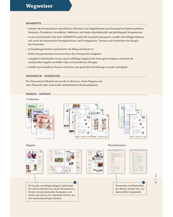 Momente A1.1. Kursbuch plus interaktive Version. Deutsch als Fremdsprache