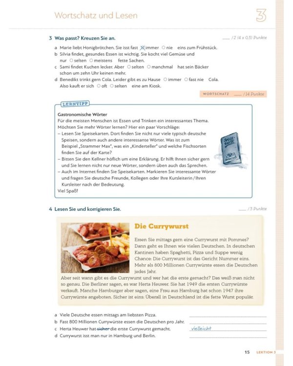 Schritte international Neu 3+4. Intensivtrainer mit Audio-CD. Deutsch als Fremdsprache