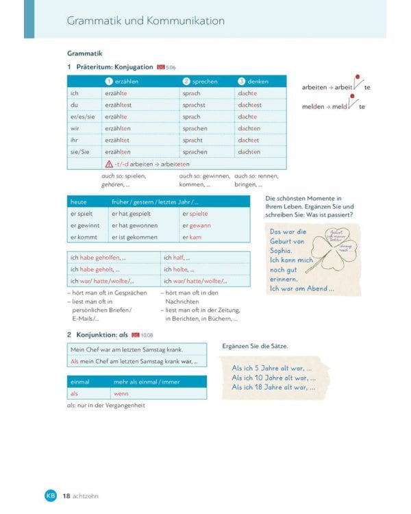 Schritt für Schritt zum DTZ. Kursbuch + Arbeitsbuch. Deutsch als Zweitsprache