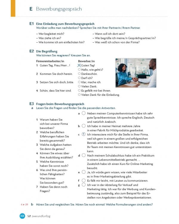 Schritt für Schritt zum DTZ. Kursbuch + Arbeitsbuch. Deutsch als Zweitsprache