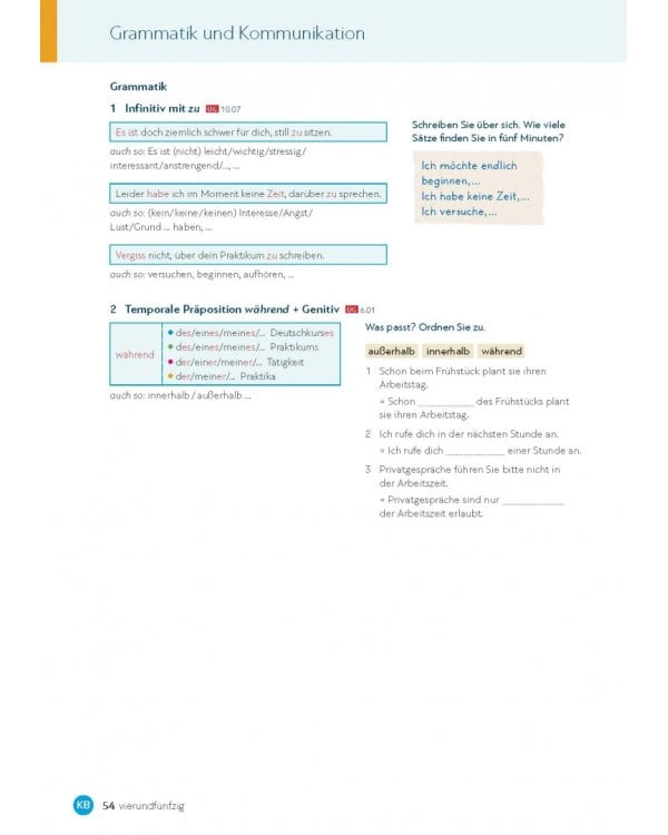 Schritt für Schritt zum DTZ. Kursbuch + Arbeitsbuch. Deutsch als Zweitsprache