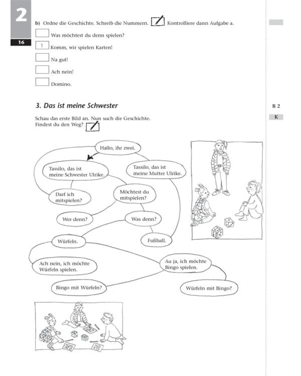 Tamburin 1. Arbeitsbuch. Deutsch für Kinder. Deutsch als Fremdsprache