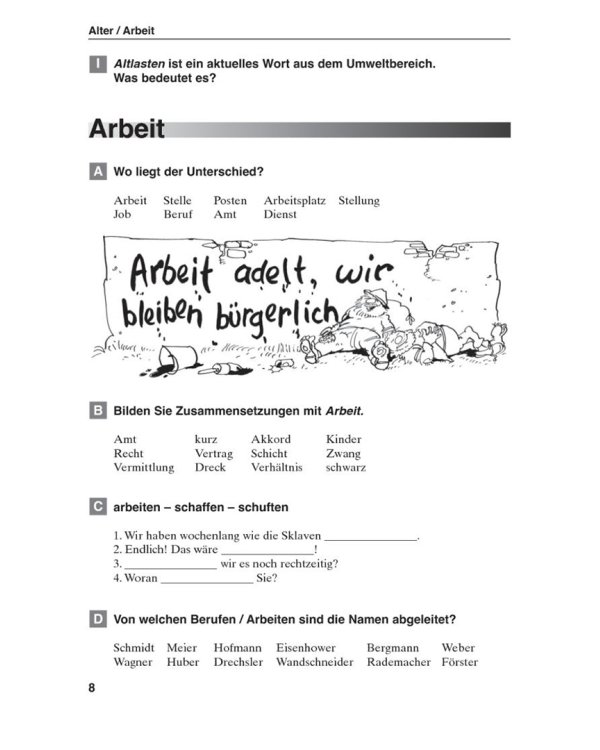 Deutsch uben. Wortschatz und mehr. Übungen für die Mittel- und Oberstufe