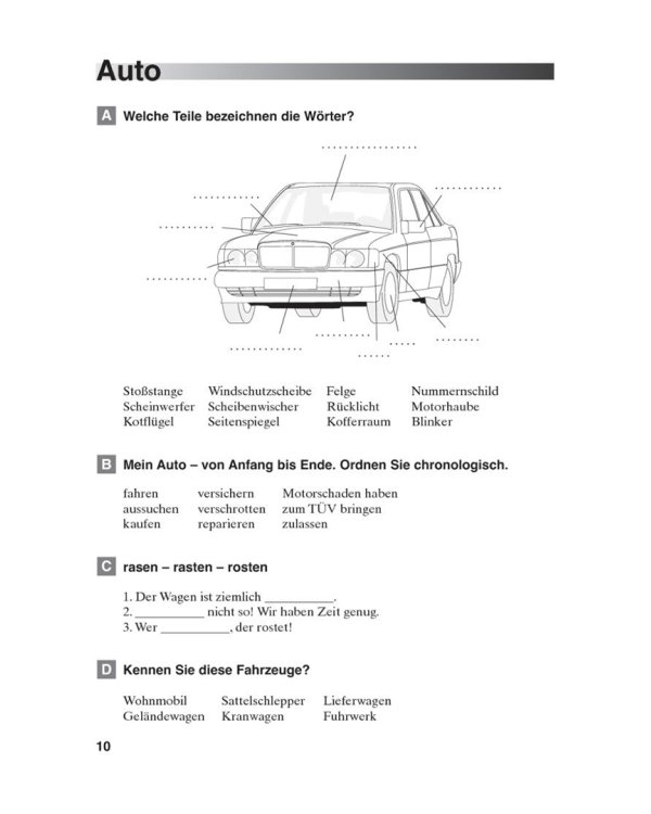 Deutsch uben. Wortschatz und mehr. Übungen für die Mittel- und Oberstufe