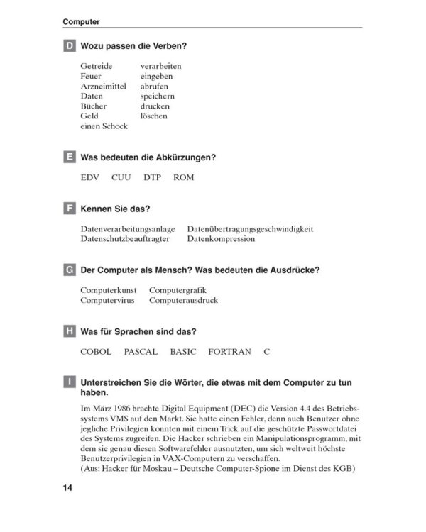 Deutsch uben. Wortschatz und mehr. Übungen für die Mittel- und Oberstufe