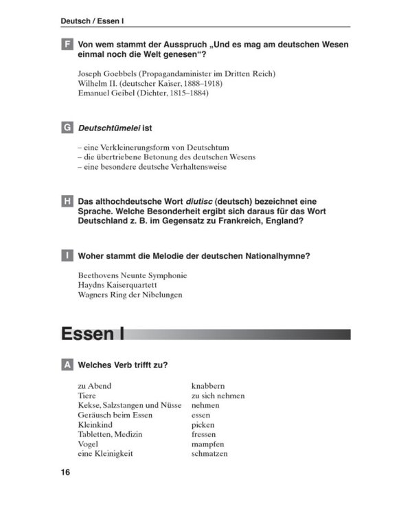 Deutsch uben. Wortschatz und mehr. Übungen für die Mittel- und Oberstufe