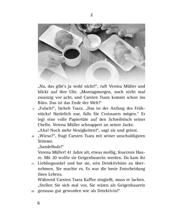 Schöne Augen. Leseheft. Carsten Tsara ist verliebt. Deutsch als Fremdsprache