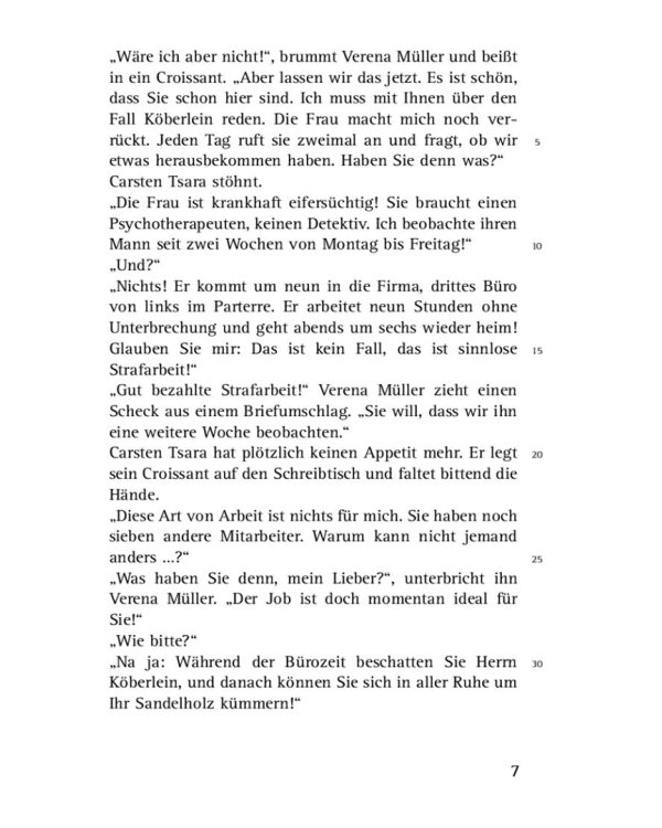 Schöne Augen. Leseheft. Carsten Tsara ist verliebt. Deutsch als Fremdsprache