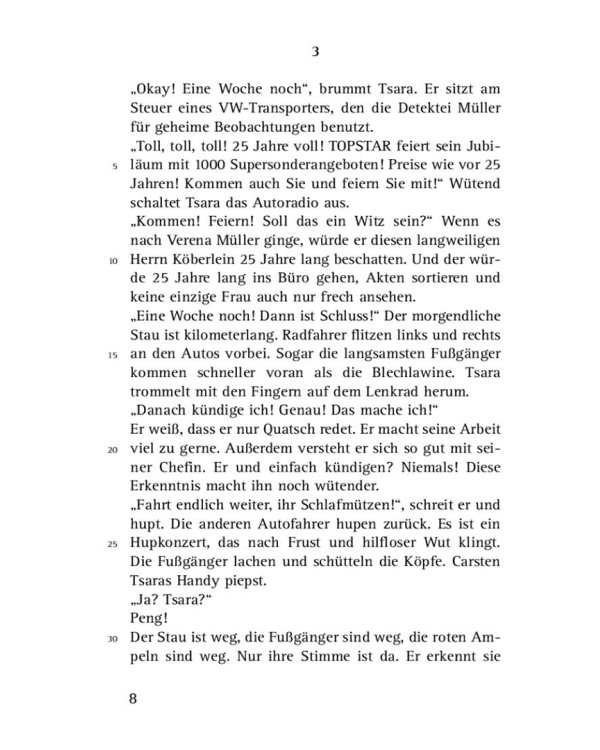 Schöne Augen. Leseheft. Carsten Tsara ist verliebt. Deutsch als Fremdsprache