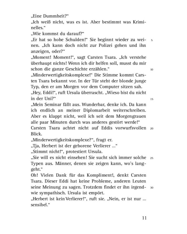 Schöne Augen. Leseheft. Carsten Tsara ist verliebt. Deutsch als Fremdsprache