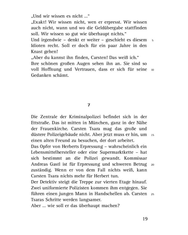 Schöne Augen. Leseheft. Carsten Tsara ist verliebt. Deutsch als Fremdsprache