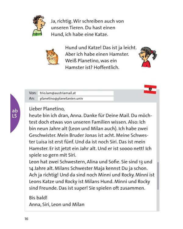 Planetino 1. Besuch aus Planetanien. Leseheft. Deutsch für Kinder. Deutsch als Fremdsprache