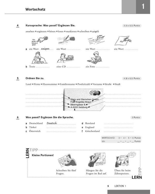Schritte international 1+2. Intensivtrainer mit Audio-CD zu Band 1 und 2. Deutsch als Fremdsprache