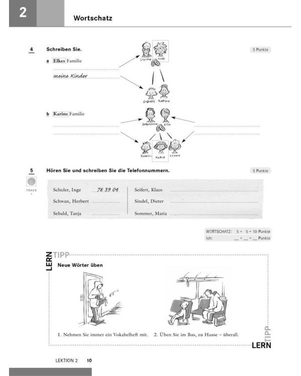 Schritte international 1+2. Intensivtrainer mit Audio-CD zu Band 1 und 2. Deutsch als Fremdsprache