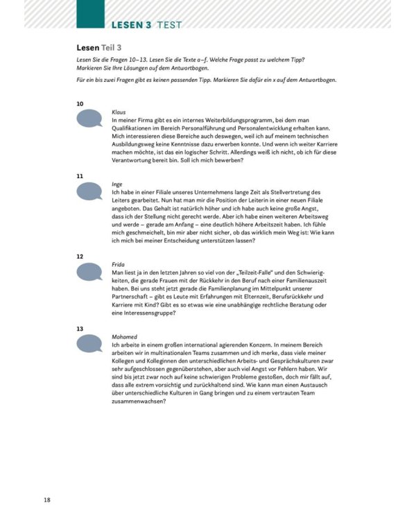 Prüfung Express – Deutsch-Test für den Beruf C1. Übungsbuch mit Audios online