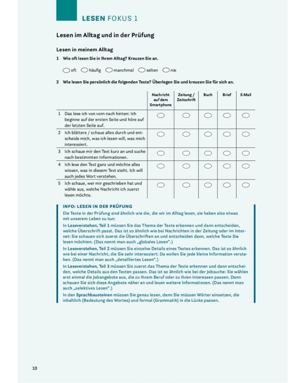 Prüfung Express. Zertifikat Deutsch / telc Deutsch B1. Übungsbuch mit Audios online