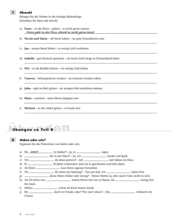 Tangram aktuell 2. Übungsheft. Deutsch als Fremdsprache