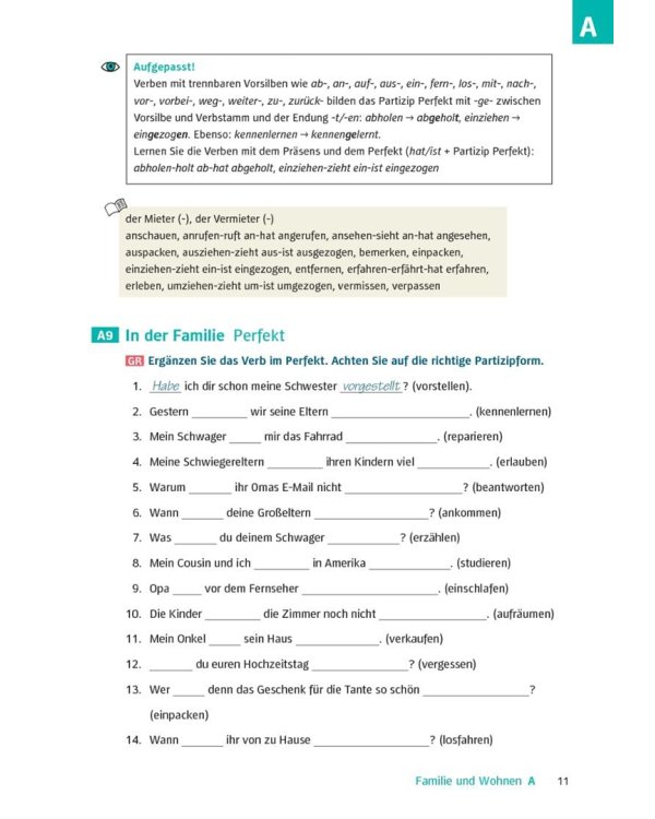 Deutsch üben. Trainingsbuch zu Schritte plus neu A2