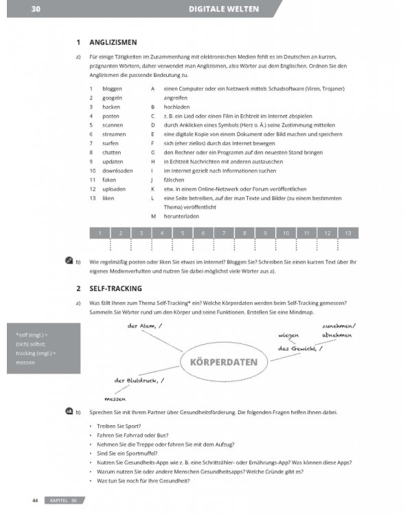 Akademie Deutsch B2+. Zusatzmaterial mit Audios online. Band 4. Deutsch als Fremdsprache