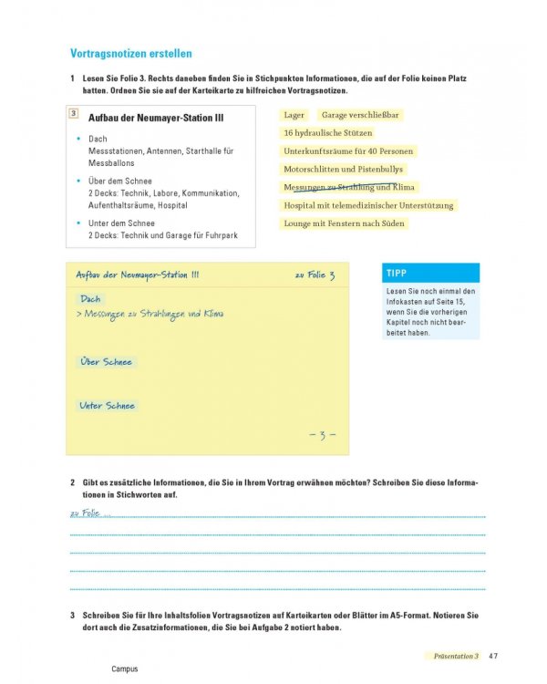 Campus Deutsch - Präsentieren und Diskutieren. Kursbuch mit CD-ROM, MP3-Audiodateien und Video-Clips