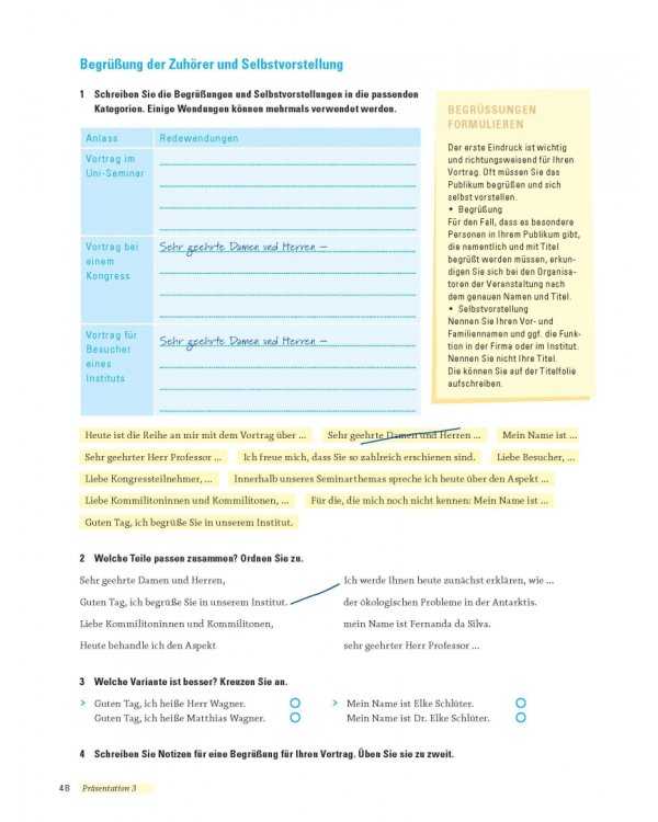Campus Deutsch - Präsentieren und Diskutieren. Kursbuch mit CD-ROM, MP3-Audiodateien und Video-Clips