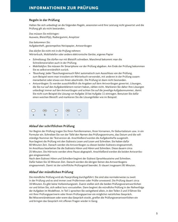 Prüfung Express. Deutsch-Test für den Beruf B1. Übungsbuch mit Audios online