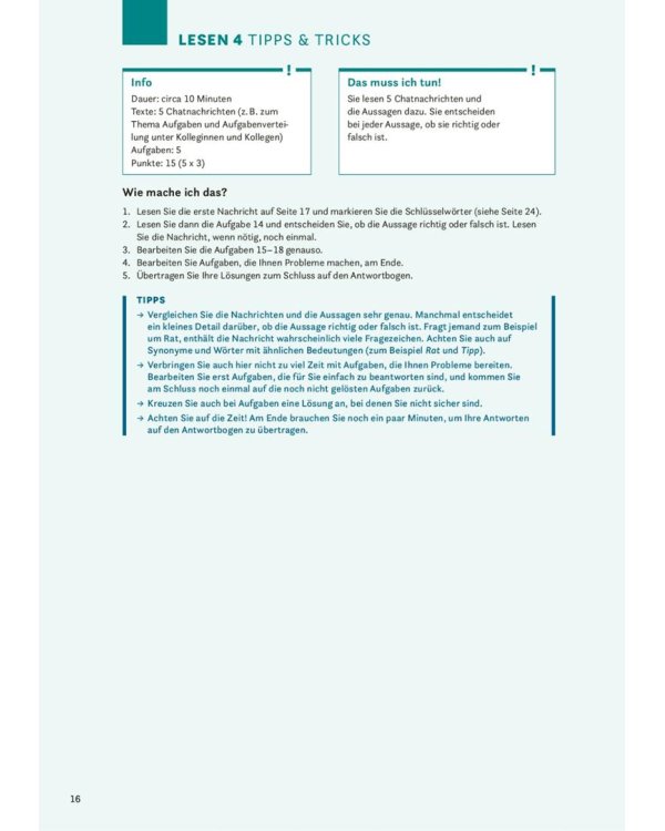 Prüfung Express. Deutsch-Test für den Beruf B1. Übungsbuch mit Audios online