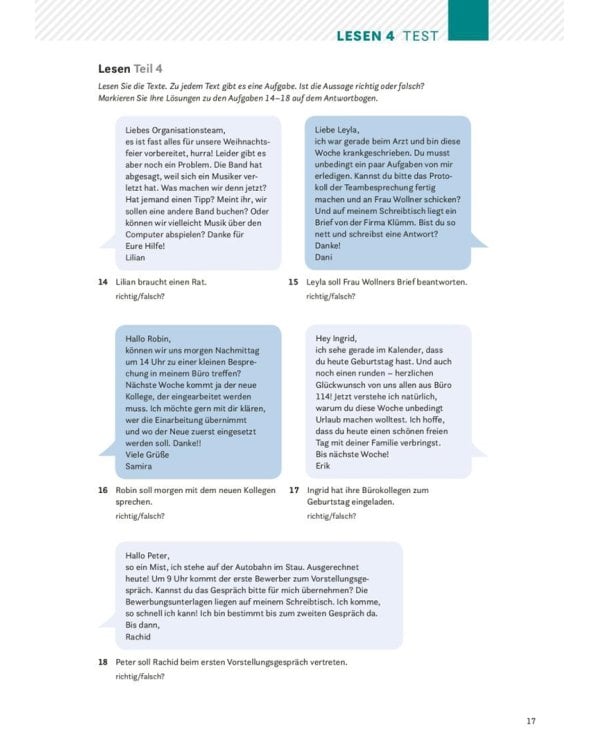 Prüfung Express. Deutsch-Test für den Beruf B1. Übungsbuch mit Audios online