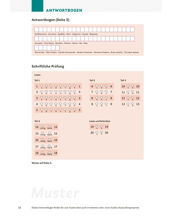 Prüfung Express. Deutsch-Test für den Beruf B1. Übungsbuch mit Audios online