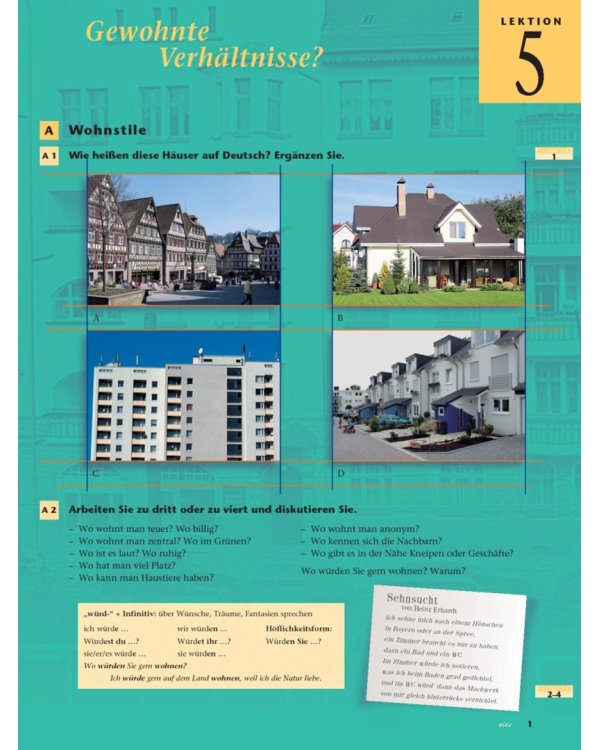 Tangram aktuell 2 – Lektion 5–8. Kursbuch + Arbeitsbuch mit Audio-CD zum Arbeitsbuch