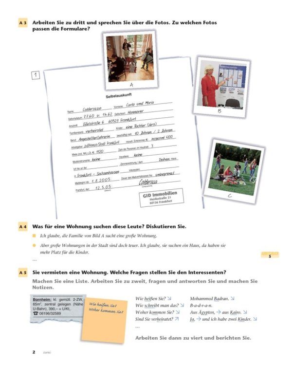 Tangram aktuell 2 – Lektion 5–8. Kursbuch + Arbeitsbuch mit Audio-CD zum Arbeitsbuch