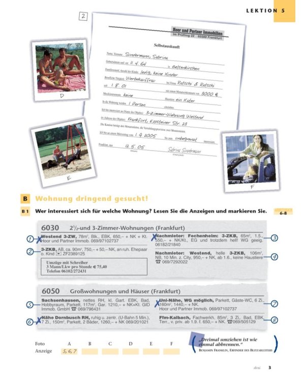 Tangram aktuell 2 – Lektion 5–8. Kursbuch + Arbeitsbuch mit Audio-CD zum Arbeitsbuch