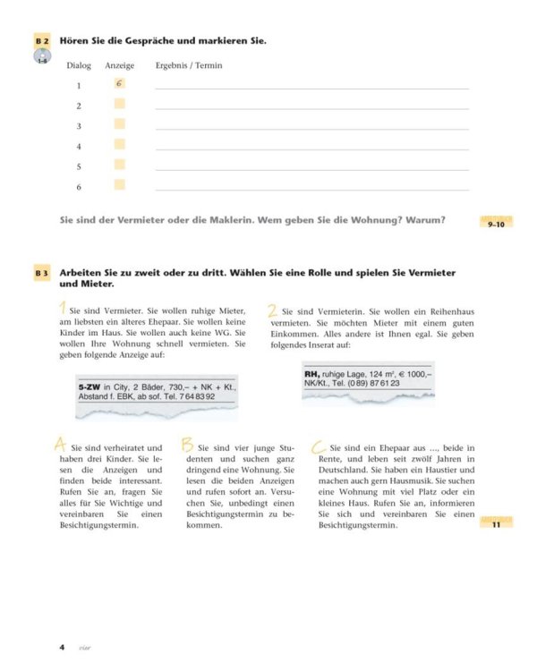 Tangram aktuell 2 – Lektion 5–8. Kursbuch + Arbeitsbuch mit Audio-CD zum Arbeitsbuch